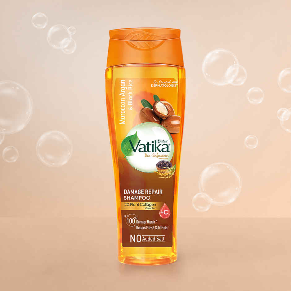 Dabur Vatika Bio Infusions Damage Repair Shampoo