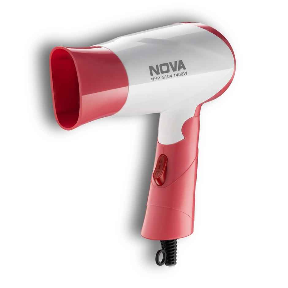 Nova Nhp 8104 Hair Dryer 1400 W | Pink and White