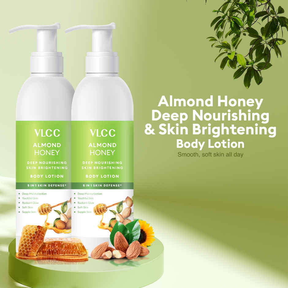 Vlcc Almond Honey Deep Nourishing & Skin Brightening Body Lotion