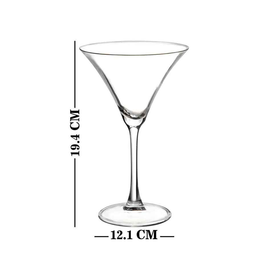 Sanjeev Kapoor RadisSet of n Martini Glass 285 ml | Set of 6 Piece