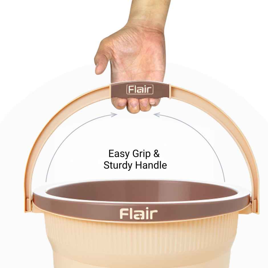 Flair Estella Home Bucket | 8 L | Beige