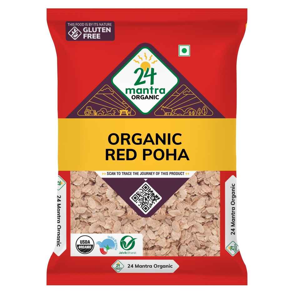 24 Mantra Organic Red Poha