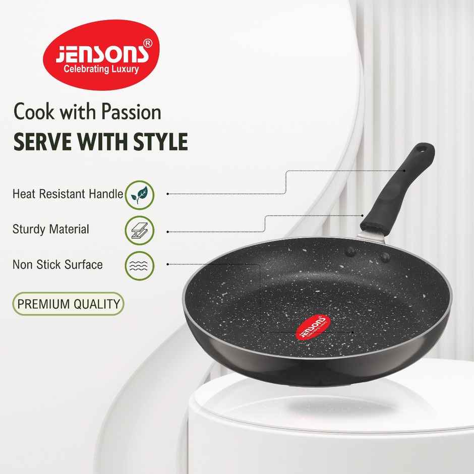 Jensons Cuisine Non Stick Frying Pan Without Lid 28 cm (3.0 Liter )