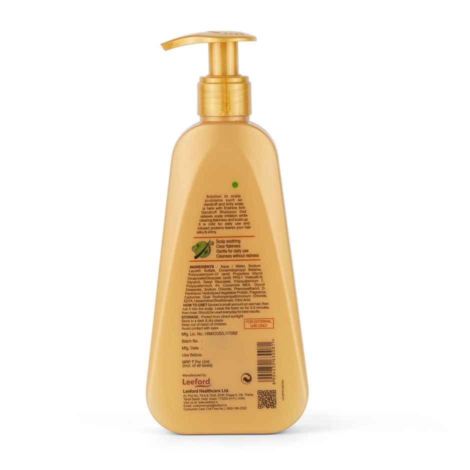 Enshine Anti-Dandruff Shampoo | Fights Flakes & Soothes Scalp | Removes Itchiness & Dryness