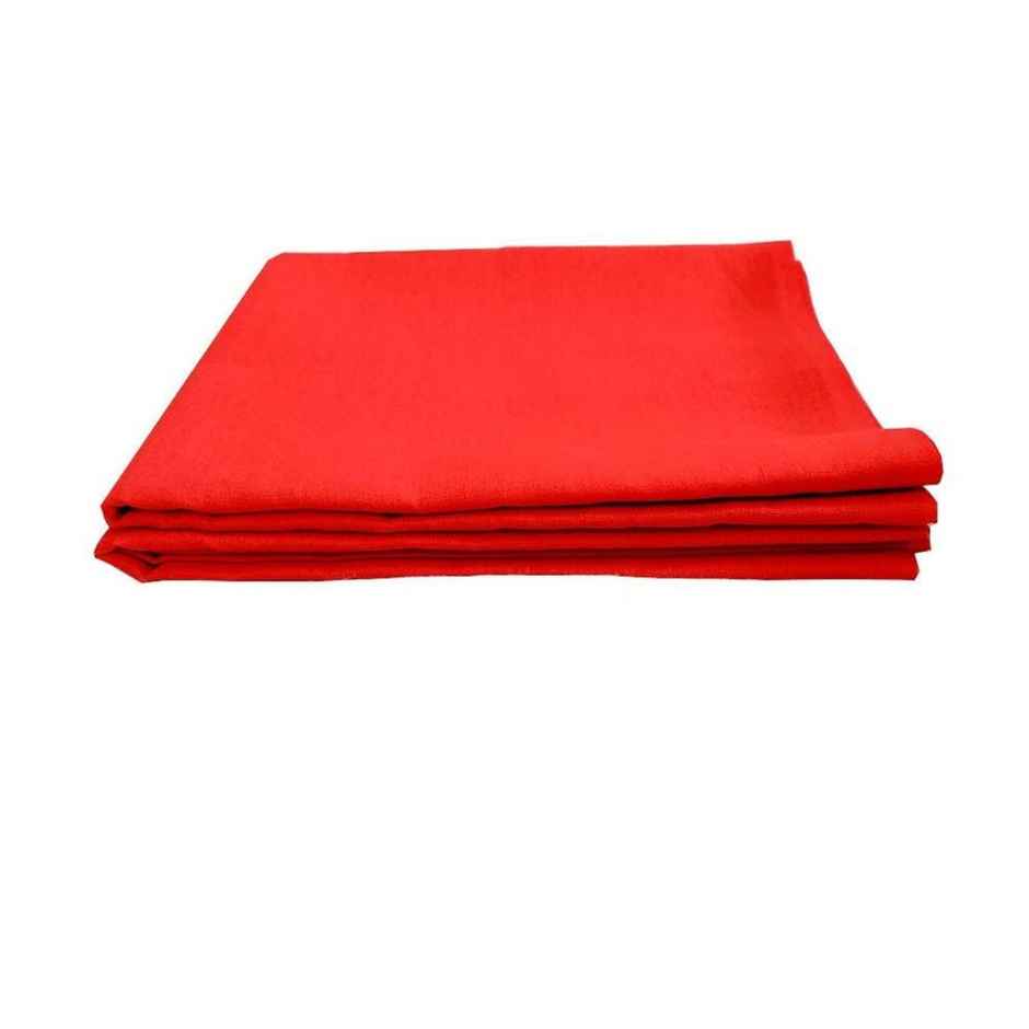 Sohum Pooja Cloth - Red | One Size