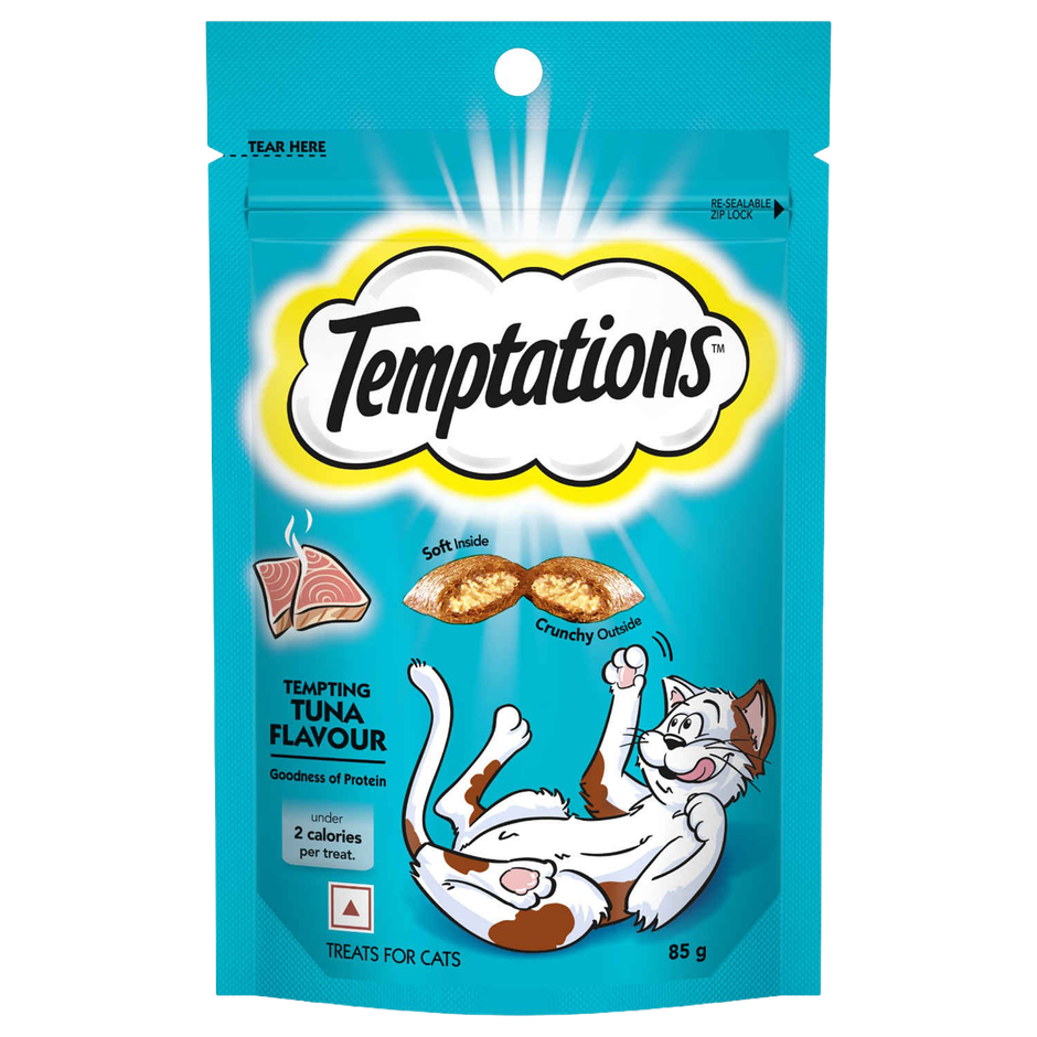 Temptations Adult Tempting Tuna Flavour Cat Treats