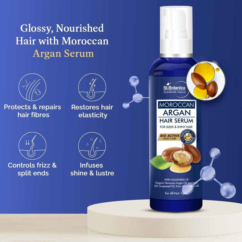 St.Botanica Moroccan Argan Hair Serum