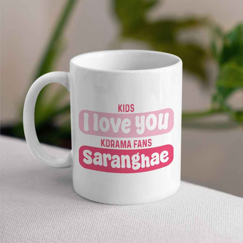 Happy Mail Saranghae Korean Mug