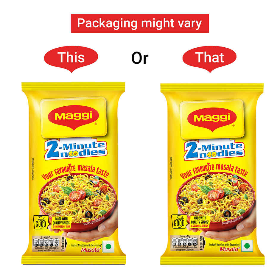MAGGI 2-Minute Instant Noodles | Masala Noodles | Made With Quality Spices