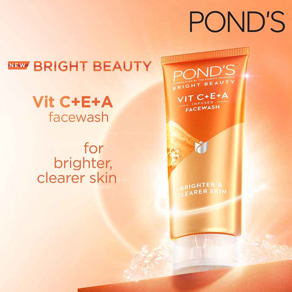 Pond's Bright Beauty Vit C+E+A Gel Face Wash