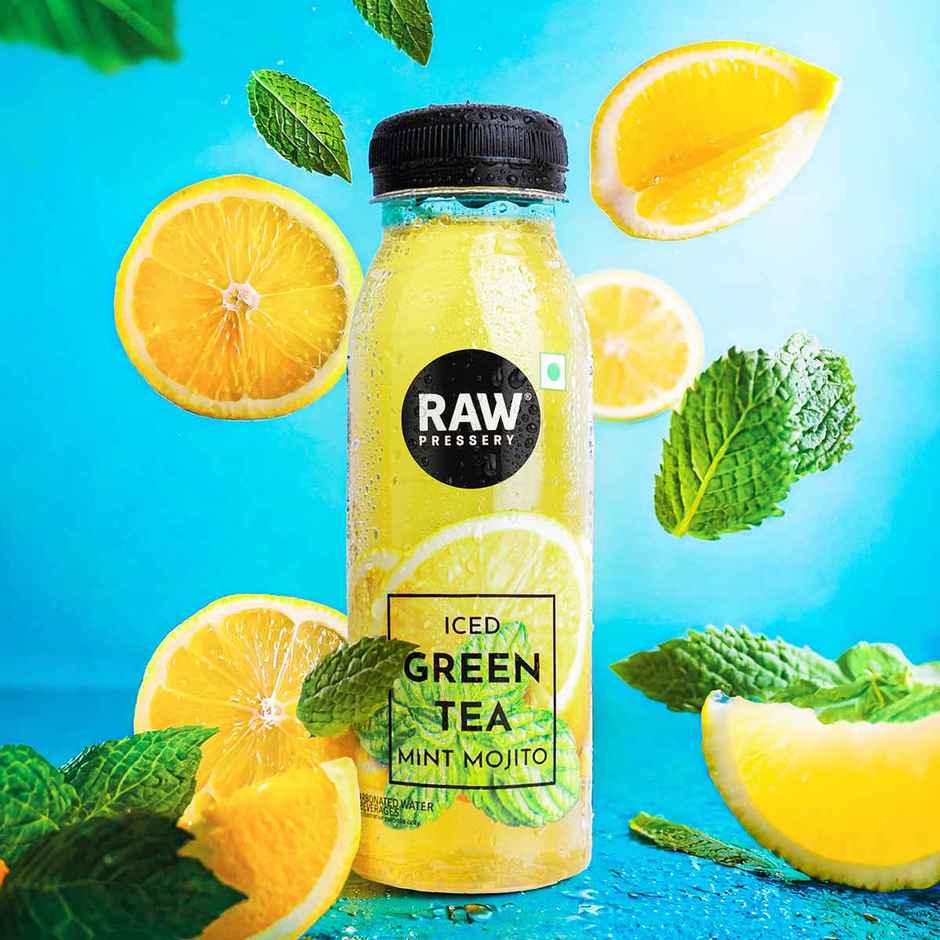 RAW Pressery Iced Green Tea  Mint Mojito  Ice Tea