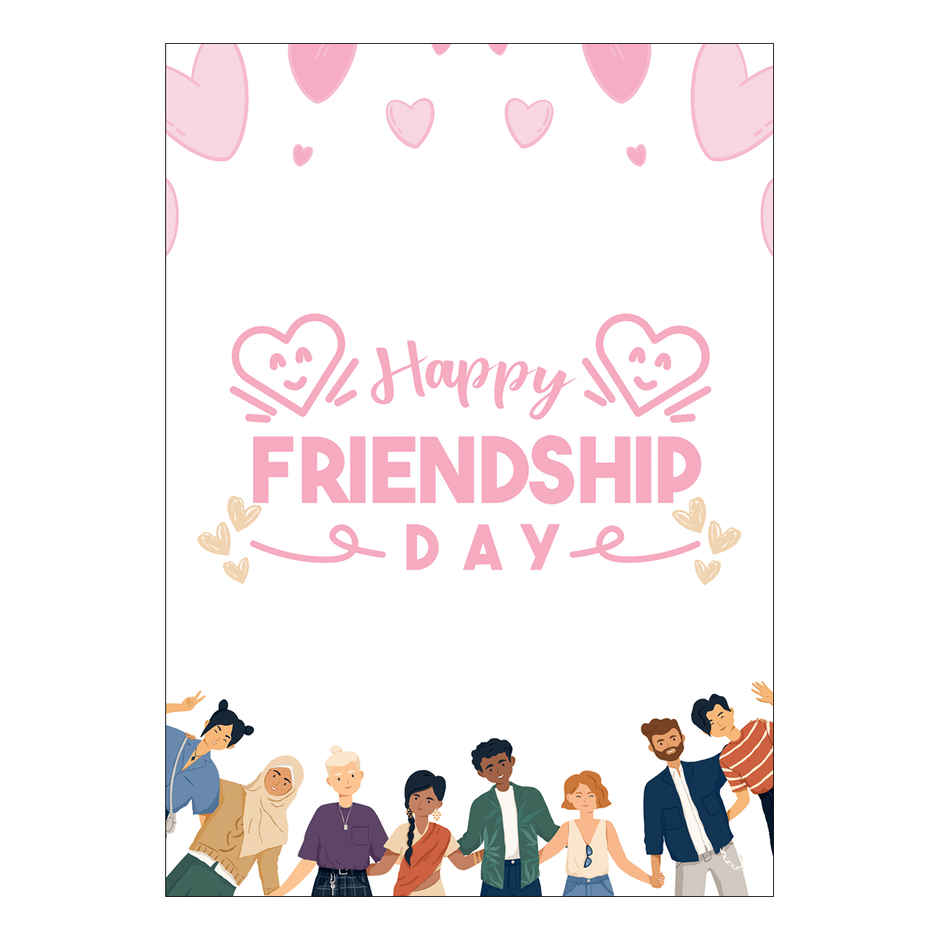 House Of Festivals Friendship Day Greeting Card - Design 13