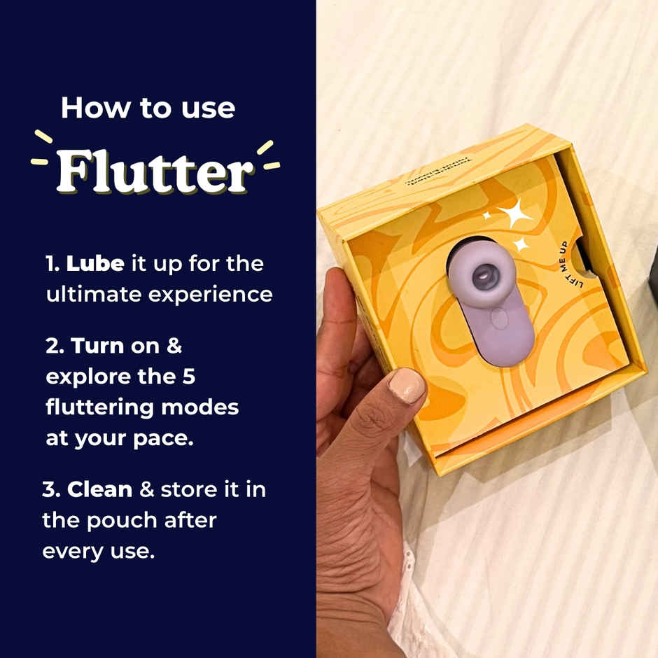 BoldEdge Flutter Tongue and Suction Massager