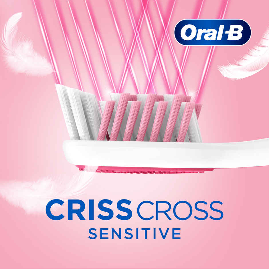Oral-B Crisscross Sensitive Ultrathin | Extra Soft Toothbrush