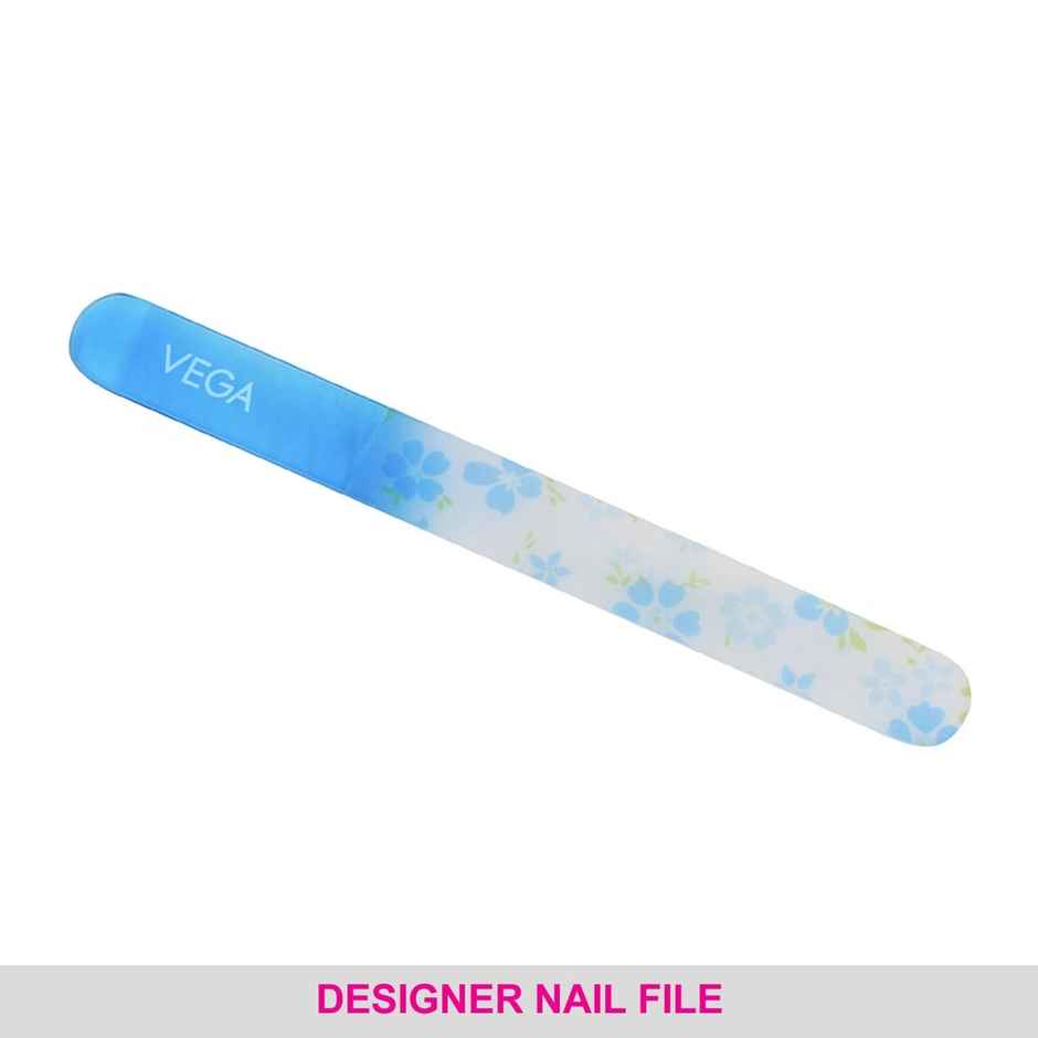 VEGA Crystal Glass Nail File - Assorted (NFL-02)