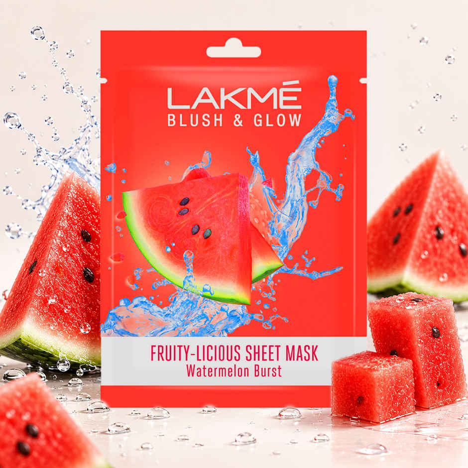 Lakme Blush & Glow Watermelon Sheet Mask