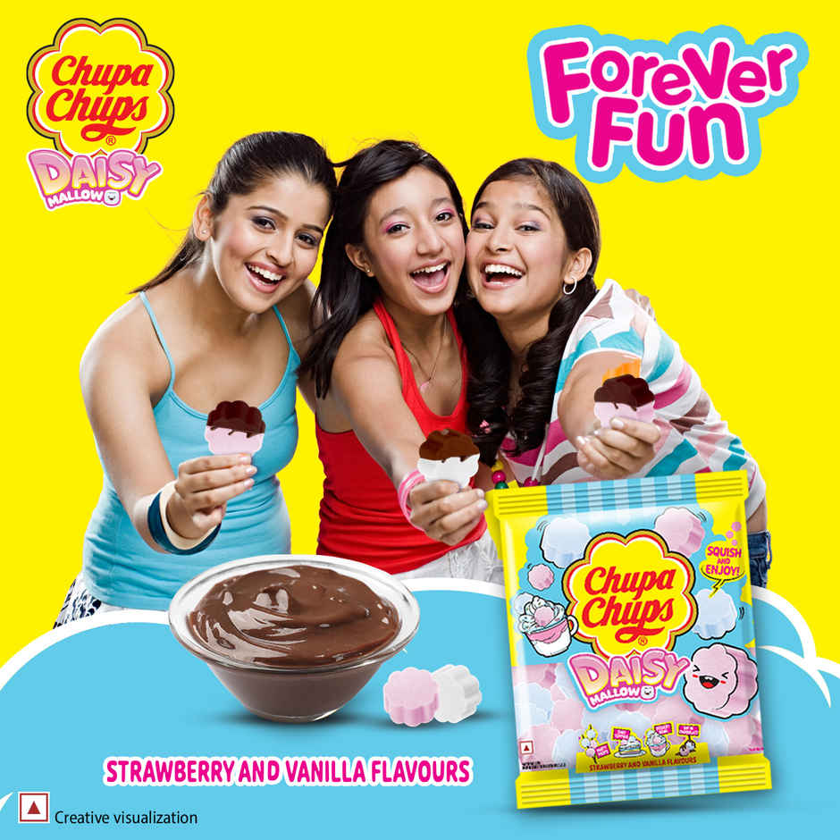 Chupa Chups Daisy Mallow | Soft, Fluffy & Fun Marshmallow