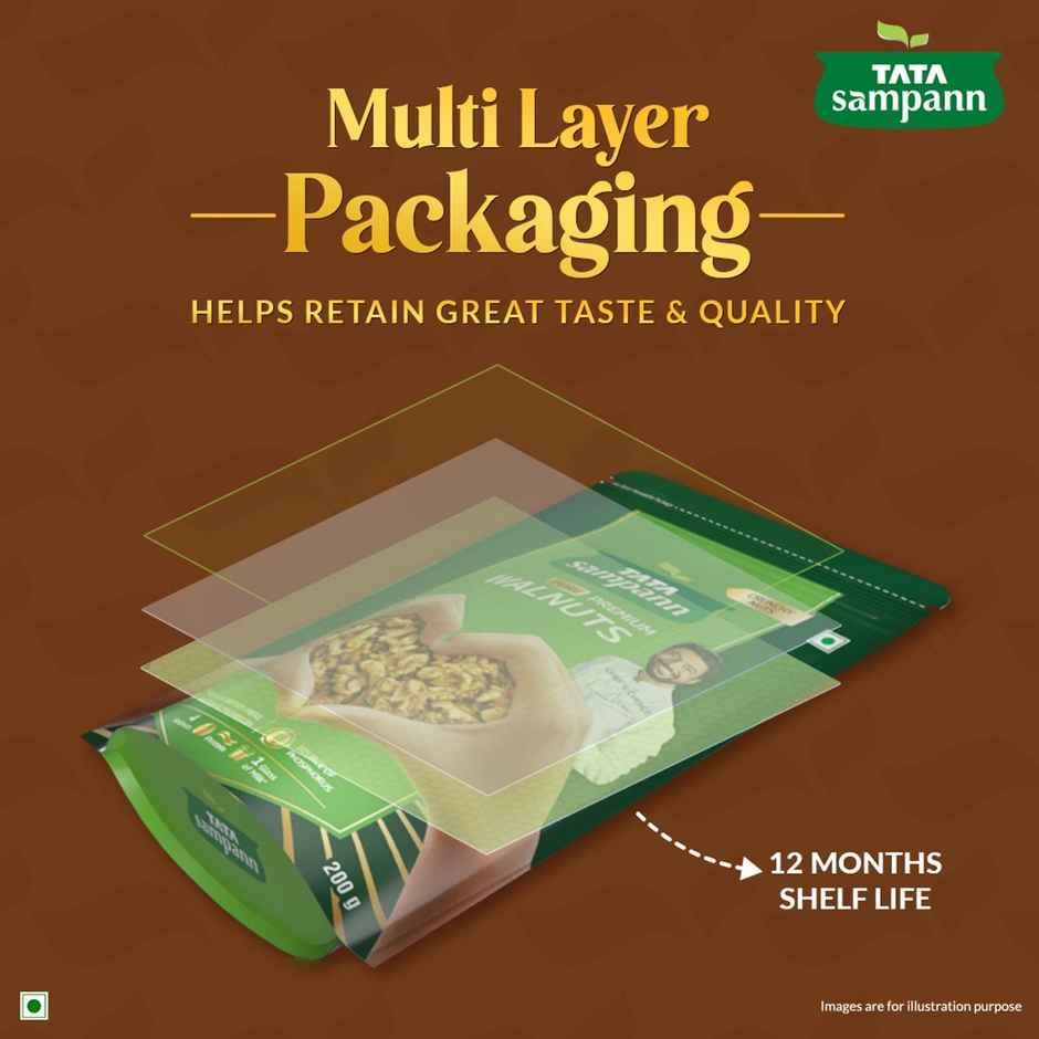 Tata Sampann Absolutely Pure Premium Walnuts/Akhrot