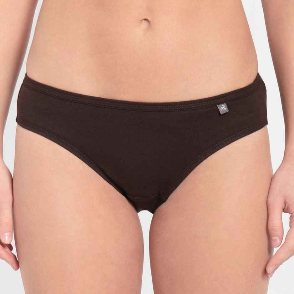 Jockey 1410 Women's Super Combed Cotton Underwear Bikini Panty|PO3 | Multicolor Dark assorted-S