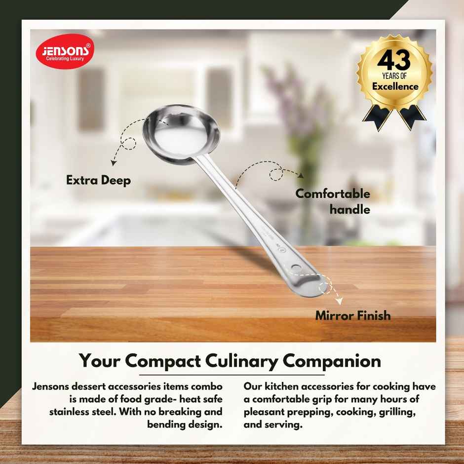 Jensons Stainless Steel Ladle No. 3