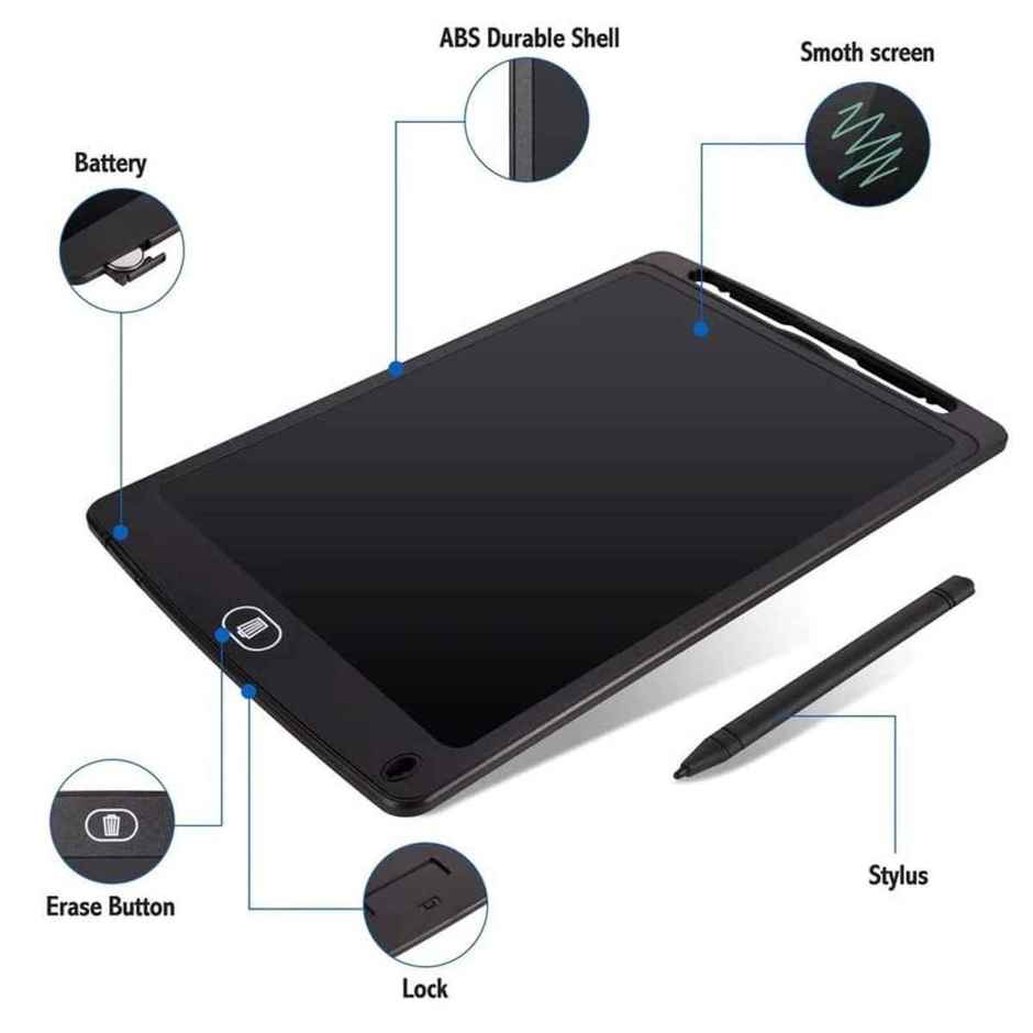 Fablue 8.5" Lcd Educational Writing Tablet For Kids | Multicolor