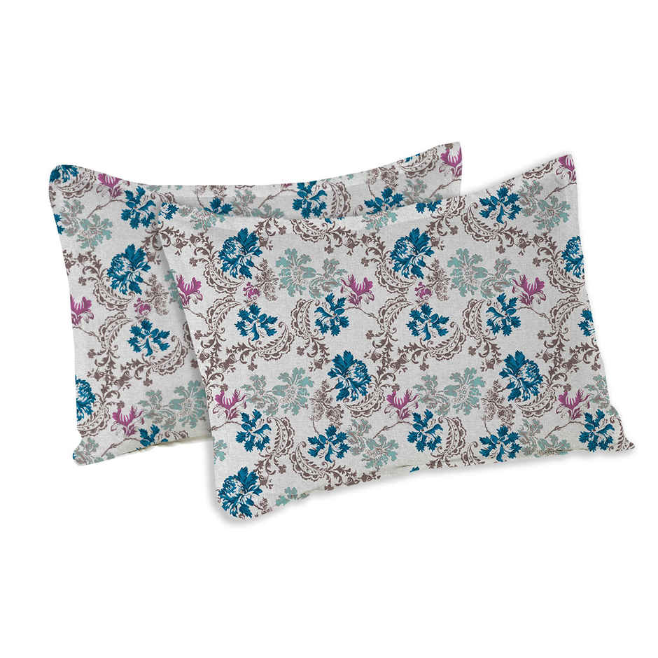 Home Elegance by myTrident Microfiber Bedsheet Set | Queen Size Double Bed sheet | 2 Pillow Covers | Wanderlust