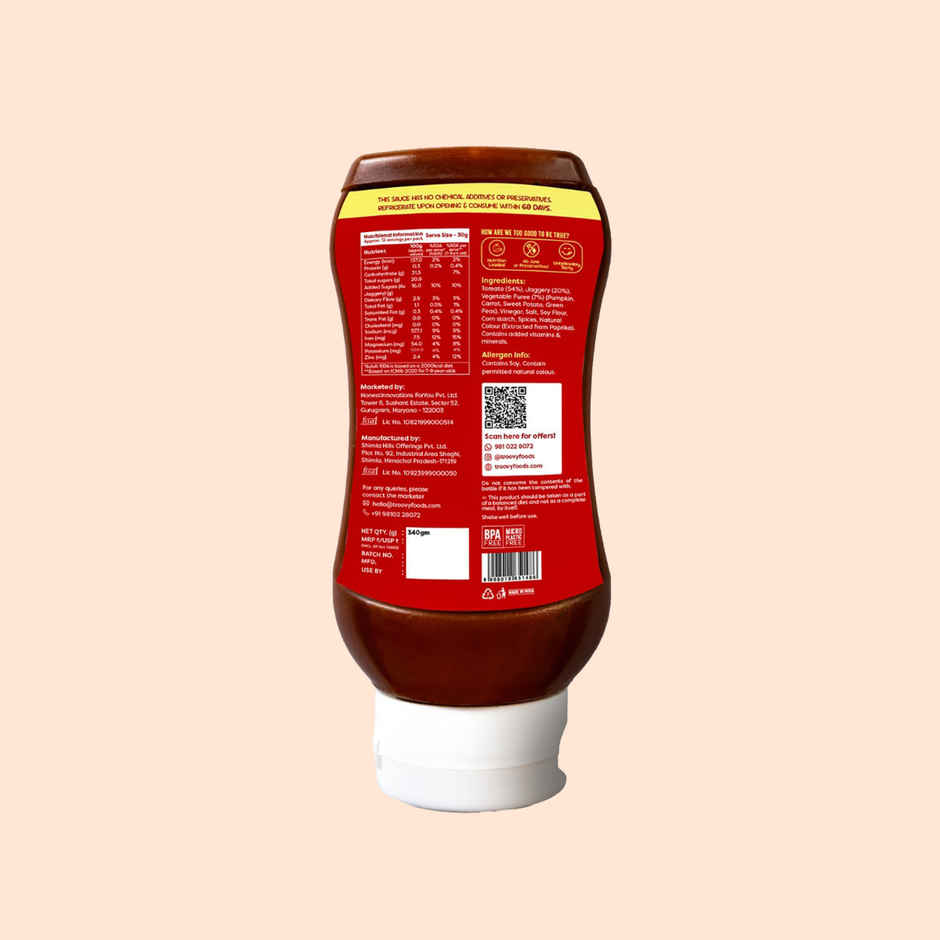 Troovy Healthy Tomato Sauce (Chemical-Free)