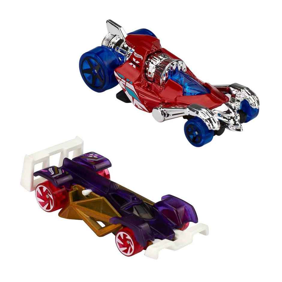 Hot Wheels 3Inch Die-Cast Pack Of 2 Assorted Cars, Boys, 3 Years+ ( Color May Vary)