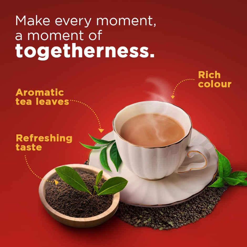 Brooke Bond Red Label Tea(250gms) & Haldiram'S Moong Dal(200gms) Combo