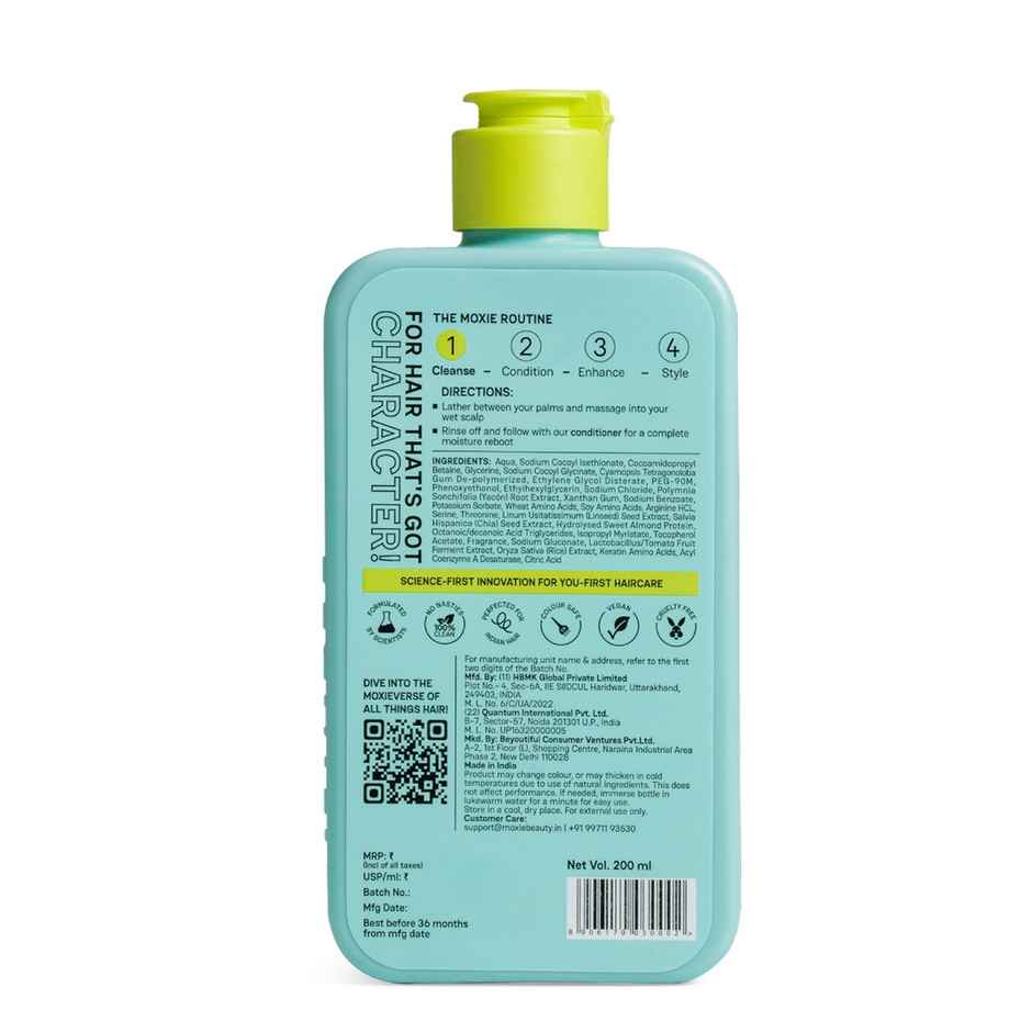 Moxie Beauty Gentle Cleansing Shampoo