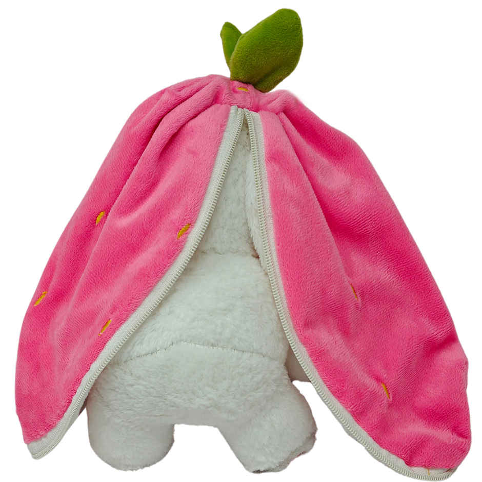 Sterling Reversible Carrot Plush Soft For Toy Boys & Girls & Baby 25 Cm - Pink