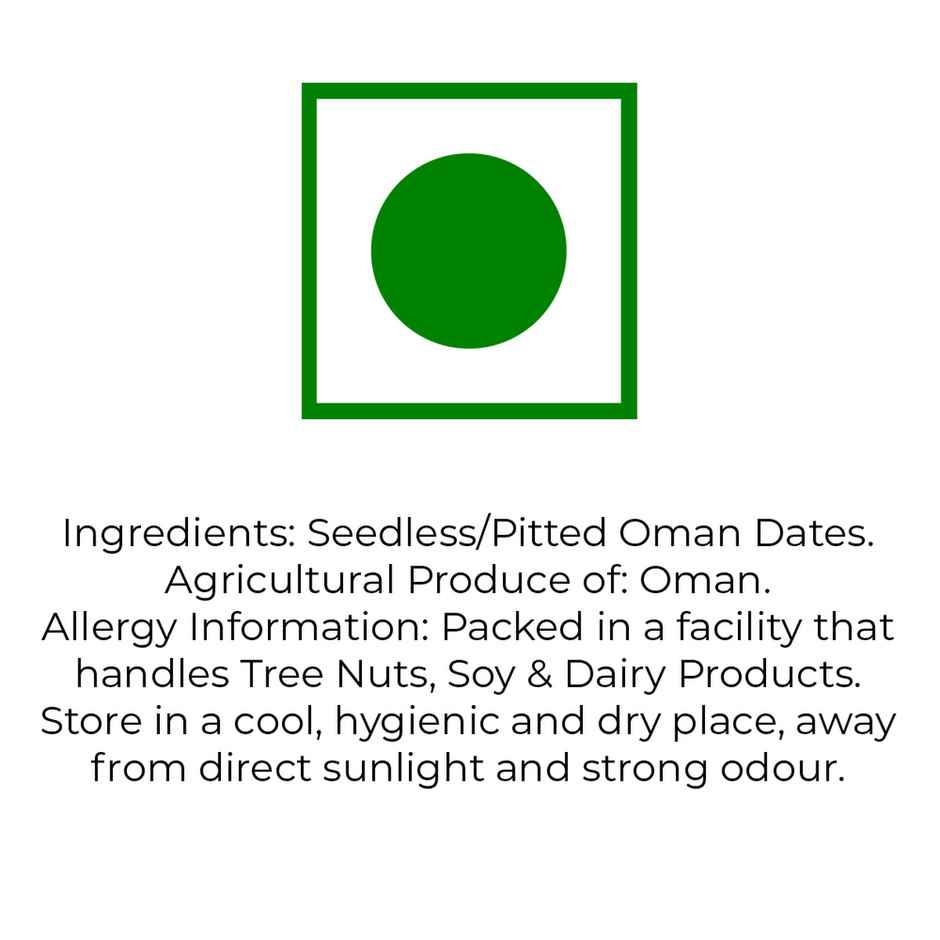 Lagom Gourmet Seedless Omani Dates