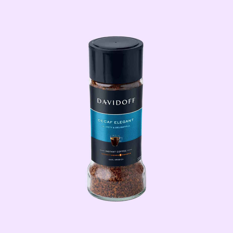 Davidoff Decaf Elegant Instant Coffee | 6/12 Intensity