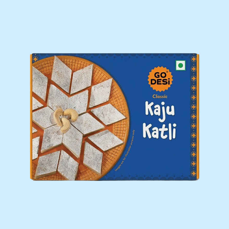 GO DESi Classic Kaju Katli