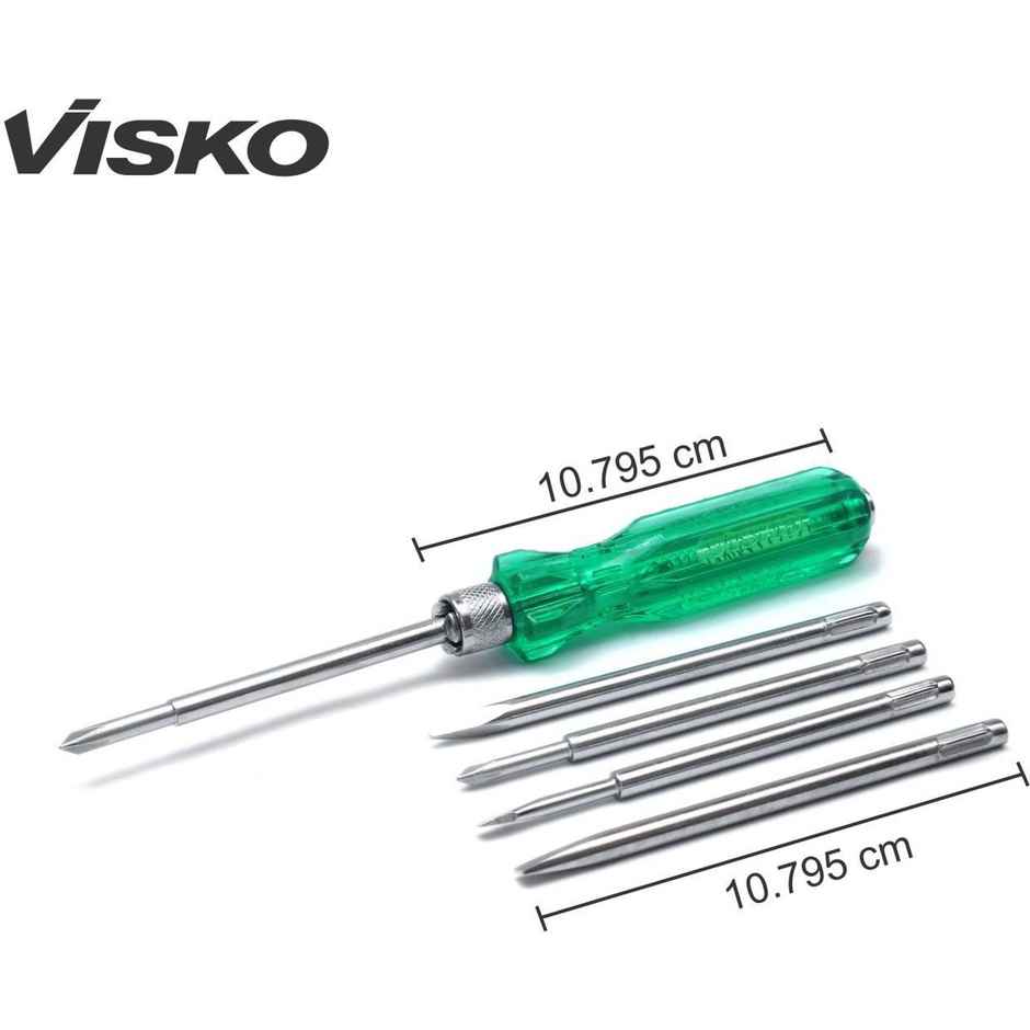 Visko Premium Combination Screwdriver Set - Pack Of 6