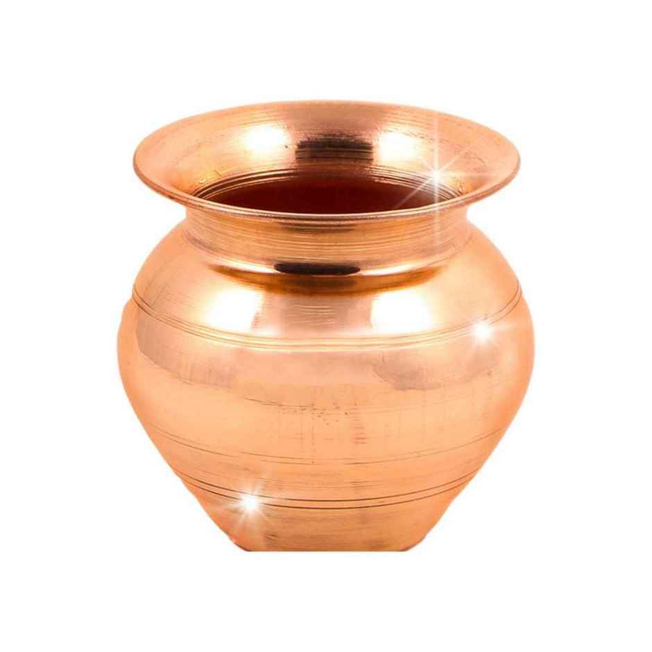 Nitya Copper Kalash for Pooja | 300 ml | Shubhkart