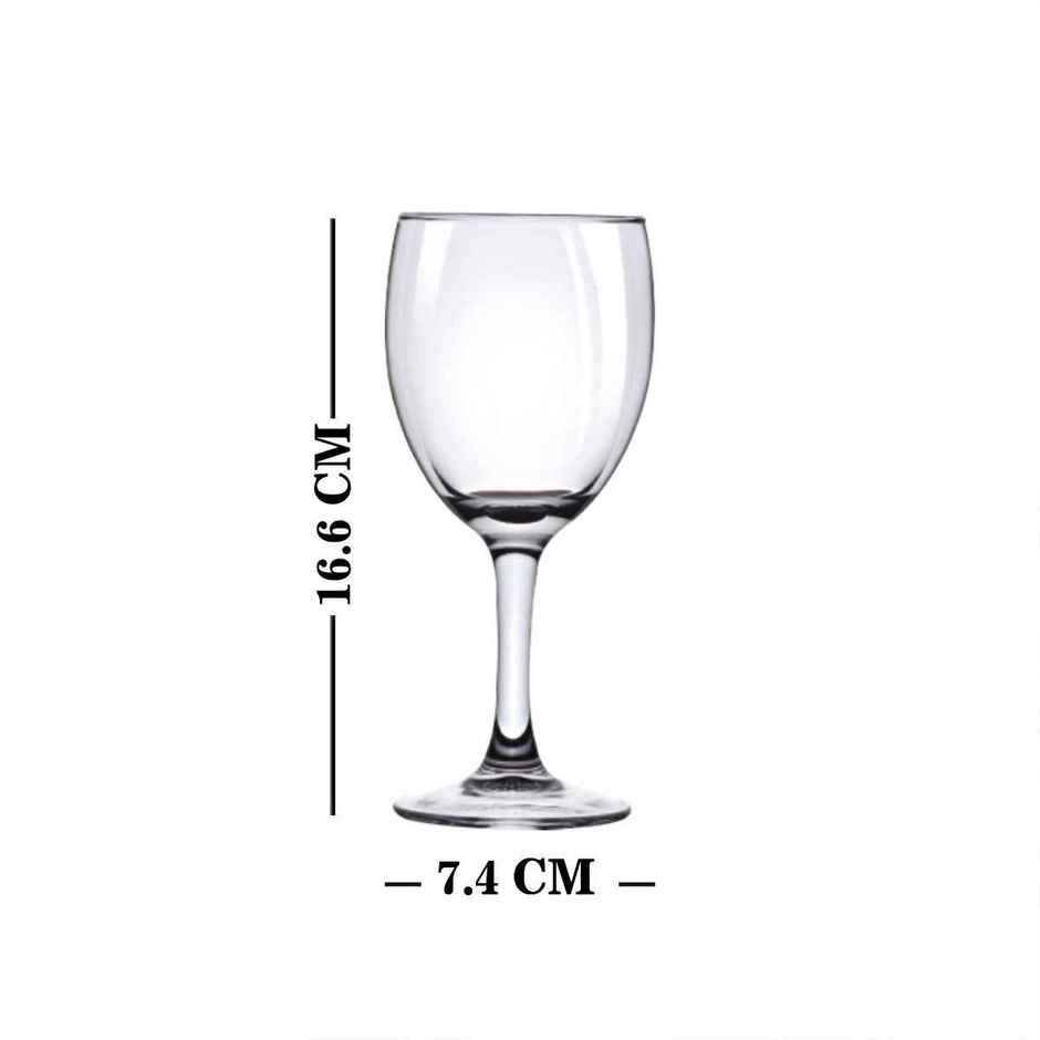 Infinity Wine Goblet | SKB2225 | Set of 6 | 230 ml | Sanjeev Kapoor