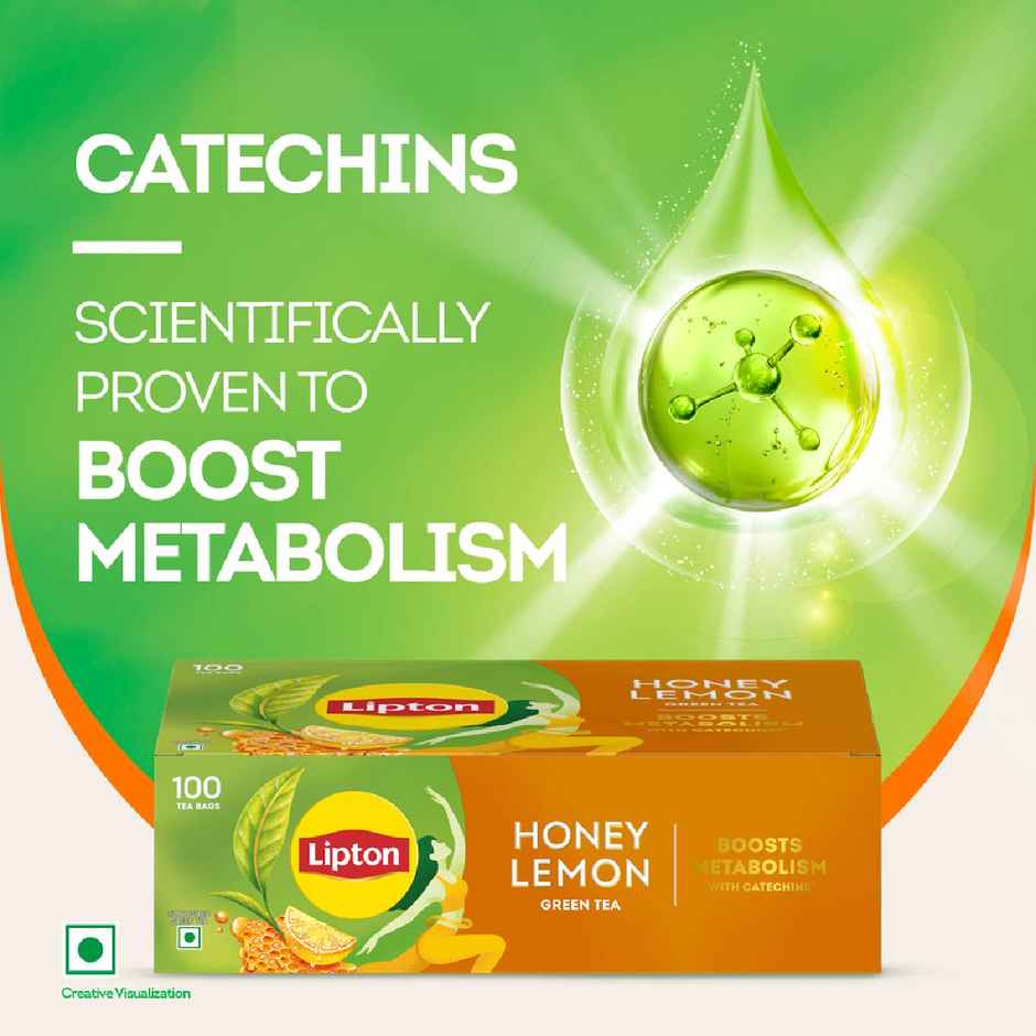 Lipton Honey Lemon Green Tea Bags