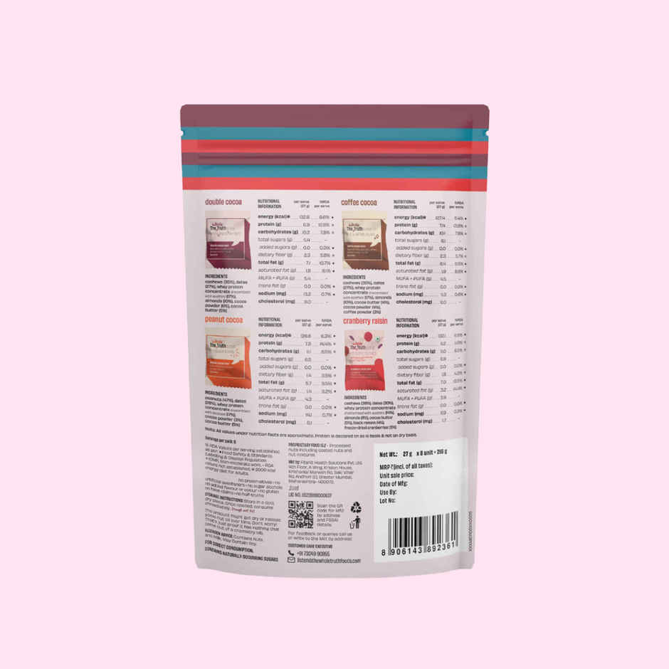 The Whole Truth Mini Protein Bars Assorted