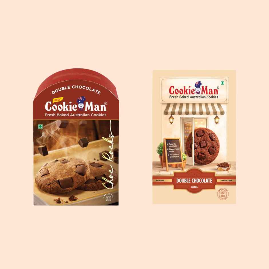 CookieMan Premium Double Chocolate Cookies Biscuits
