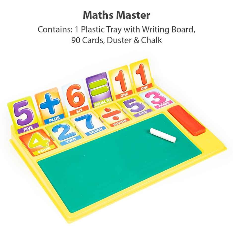 Fablue Maths Master - Mathematical Skill Development Game - Educational Learning Puzzle Toy for Kids