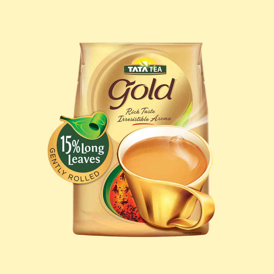 Tata Tea Gold with 15% Long Leaves