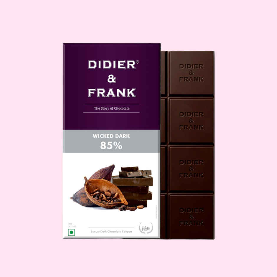 Didier & Frank 85% Dark Chocolate Bar | Premium & Indulgent