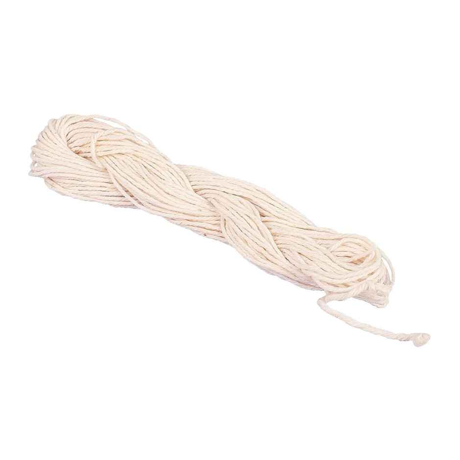 White Cotton Janeu Thread | Satvik