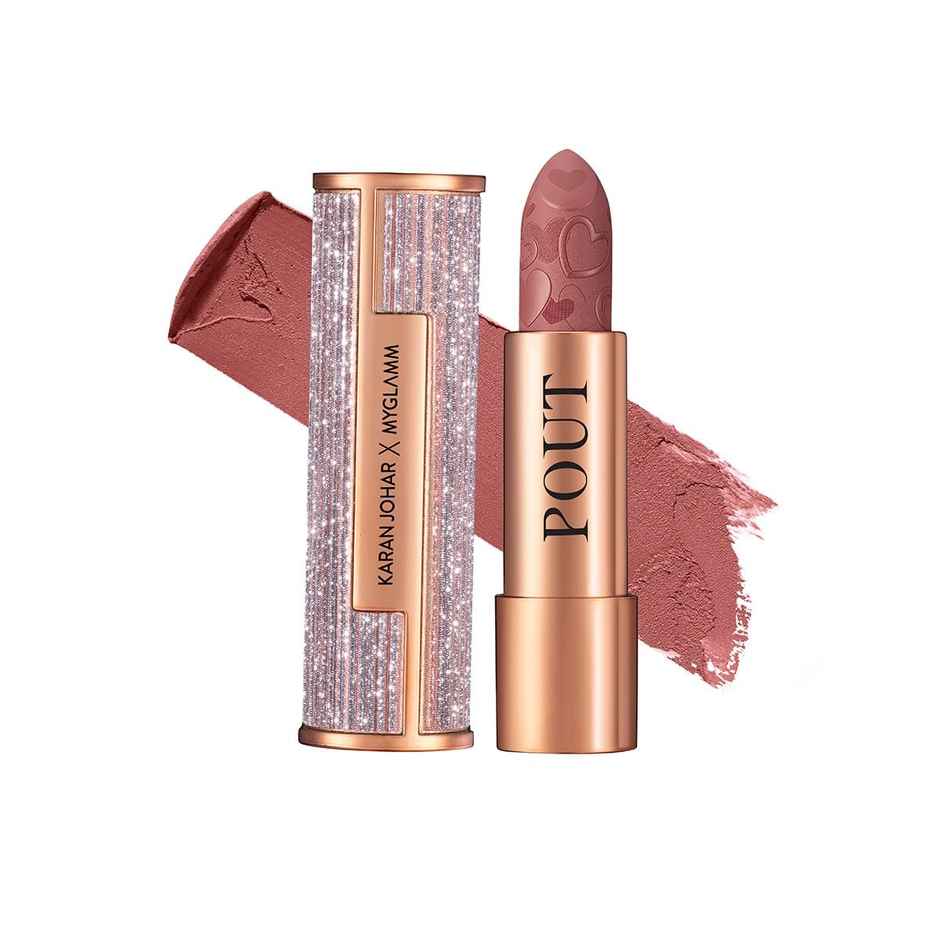 Myglamm Pout By Karan Johar Intense Matte Plumping Lipstick - Sleepover Pout