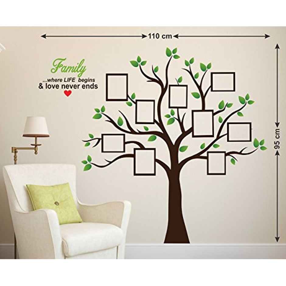 BAY6 Family Tree Removable Sticker - 110cm - | Pack Of 1