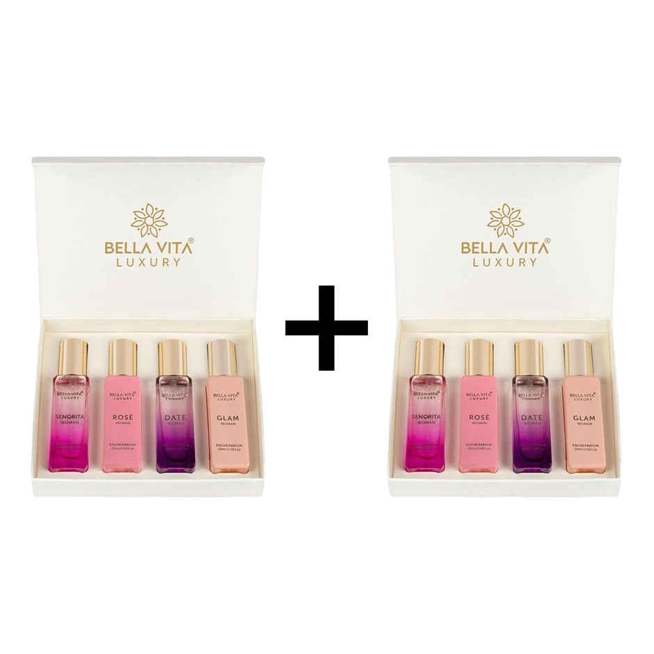 Bella Vita Organic Luxury Perfumes Gift Set For Women Combo