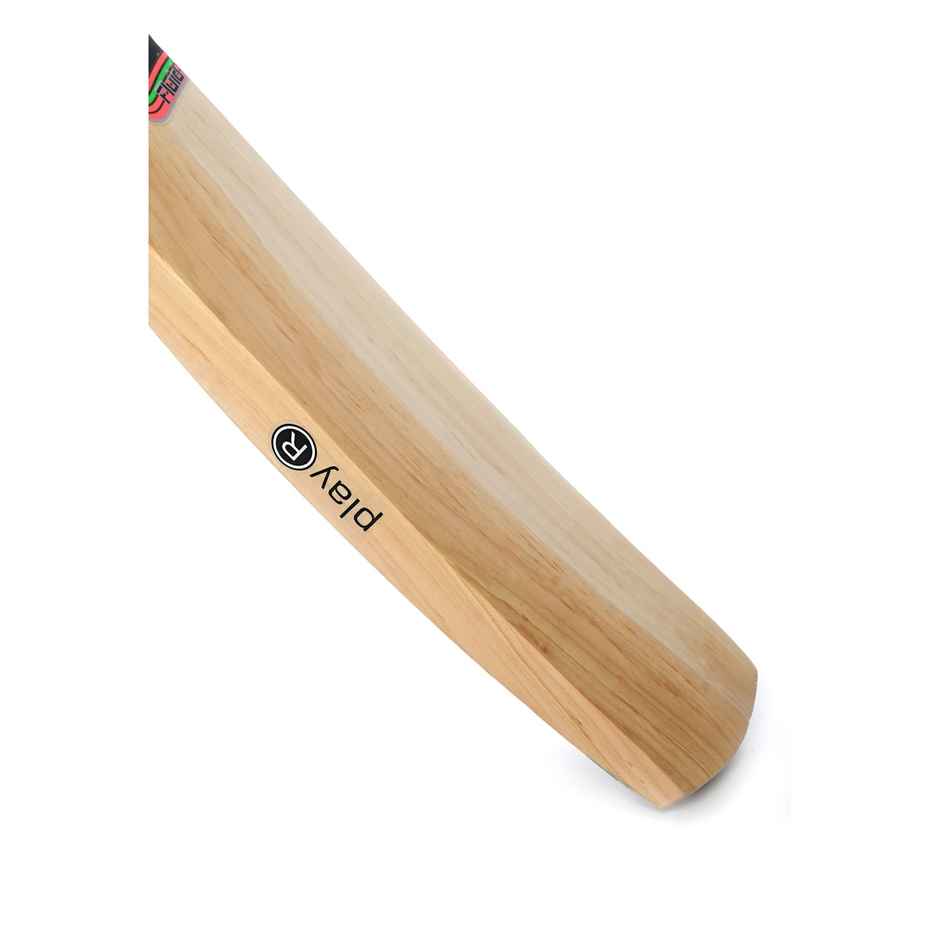 Playr Unisex Adult Cricket Fluid Tennis Kashmir Willow Bat For All Season 6 - Fluorescent Pink