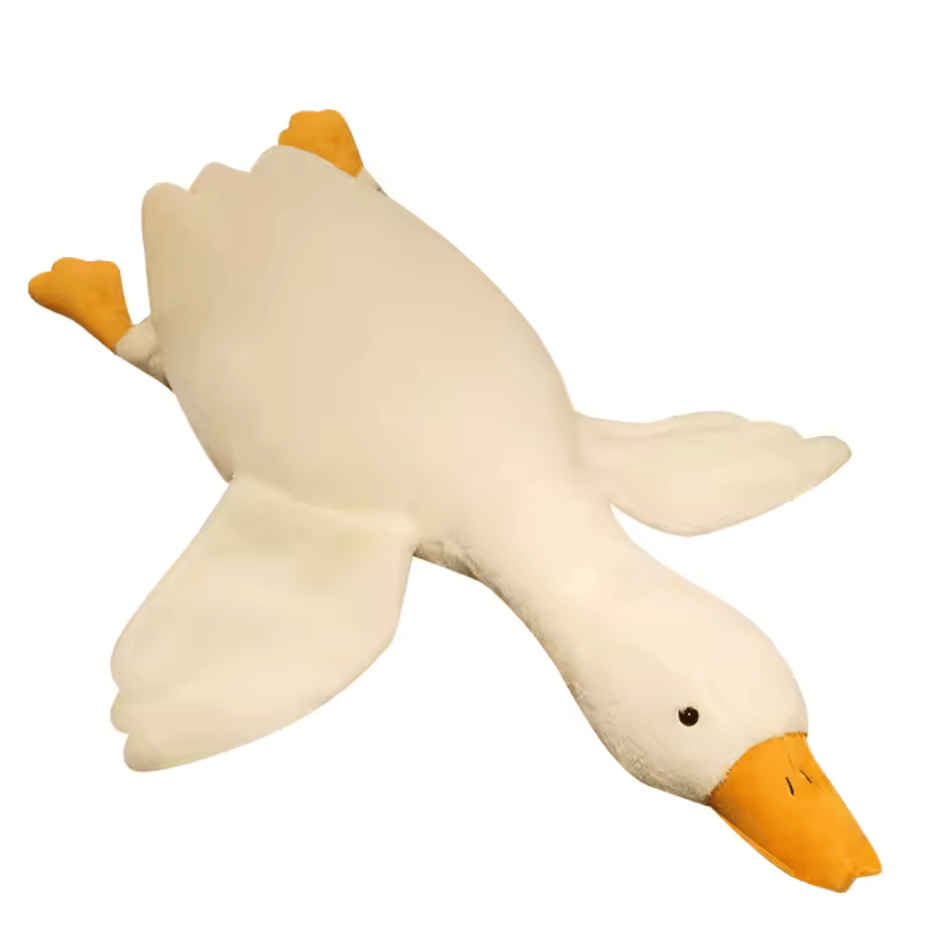 Toytales Duck Soft Toy | Plushie | Lying Duck Stuffed Animal | Toys For Kids