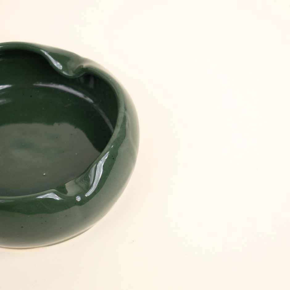Gaachi Ashtray in Green | Handcrafted Ceramic Home Products